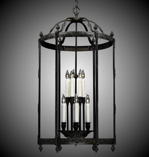 American Brass & Crystal - LT2124-23S-PI - 12 Light Lantern - Lantern - Empire Bronze