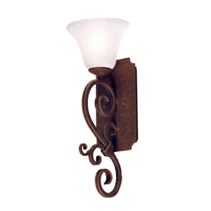 Meyda Tiffany - 120139 - One Light Wall Sconce - Thierry - Gilded Tobacco