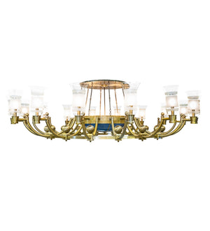 Meyda Tiffany - 191799 - 32 Light Chandelier - Kahe - Brass/Black Hills Gold