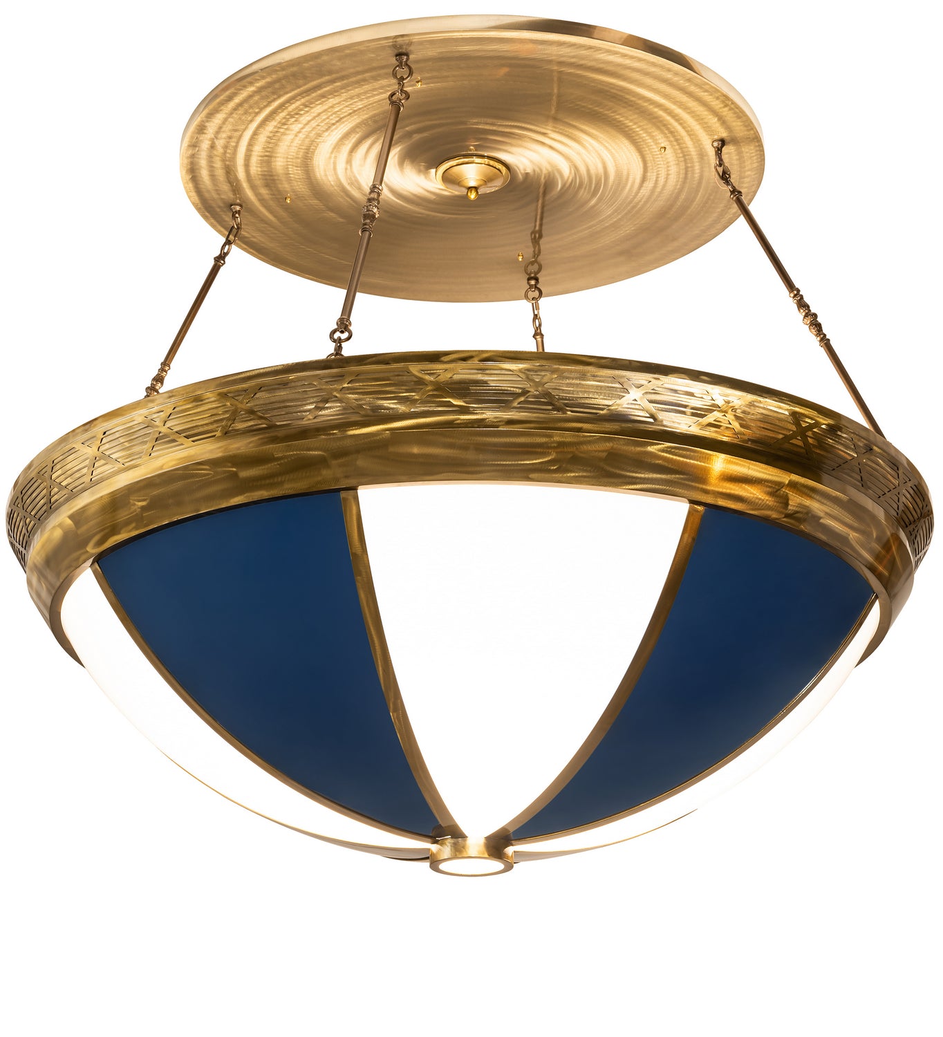 Meyda Tiffany - 191818 - 12 Light Pendant - Kahe - Brass/Black Hills Gold