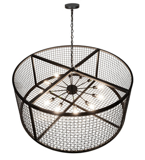 Meyda Tiffany - 197674 - 12 Light Pendant - Paloma Golpe - Textured Black