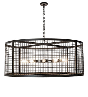 Meyda Tiffany - 197674 - 12 Light Pendant - Paloma Golpe - Textured Black