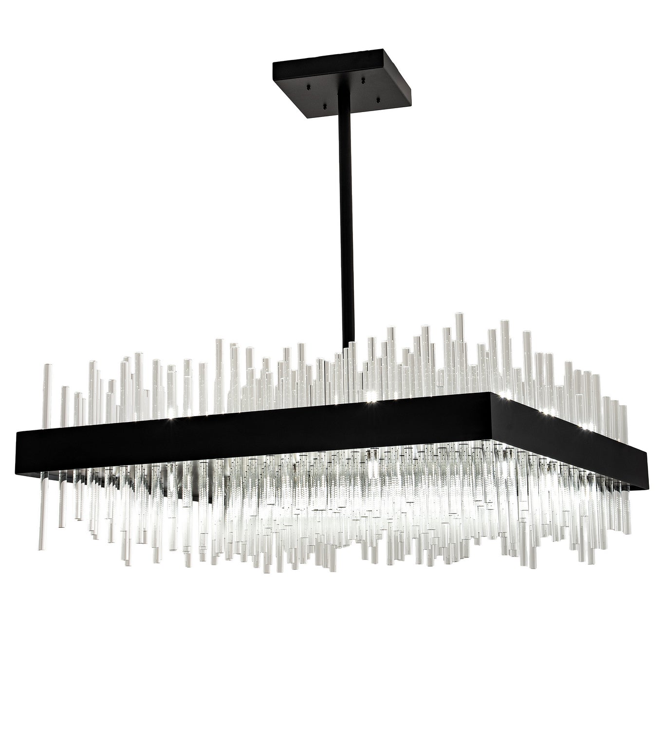 Meyda Tiffany - 201572 - LED Chandelier - Arendelle - Solar Black