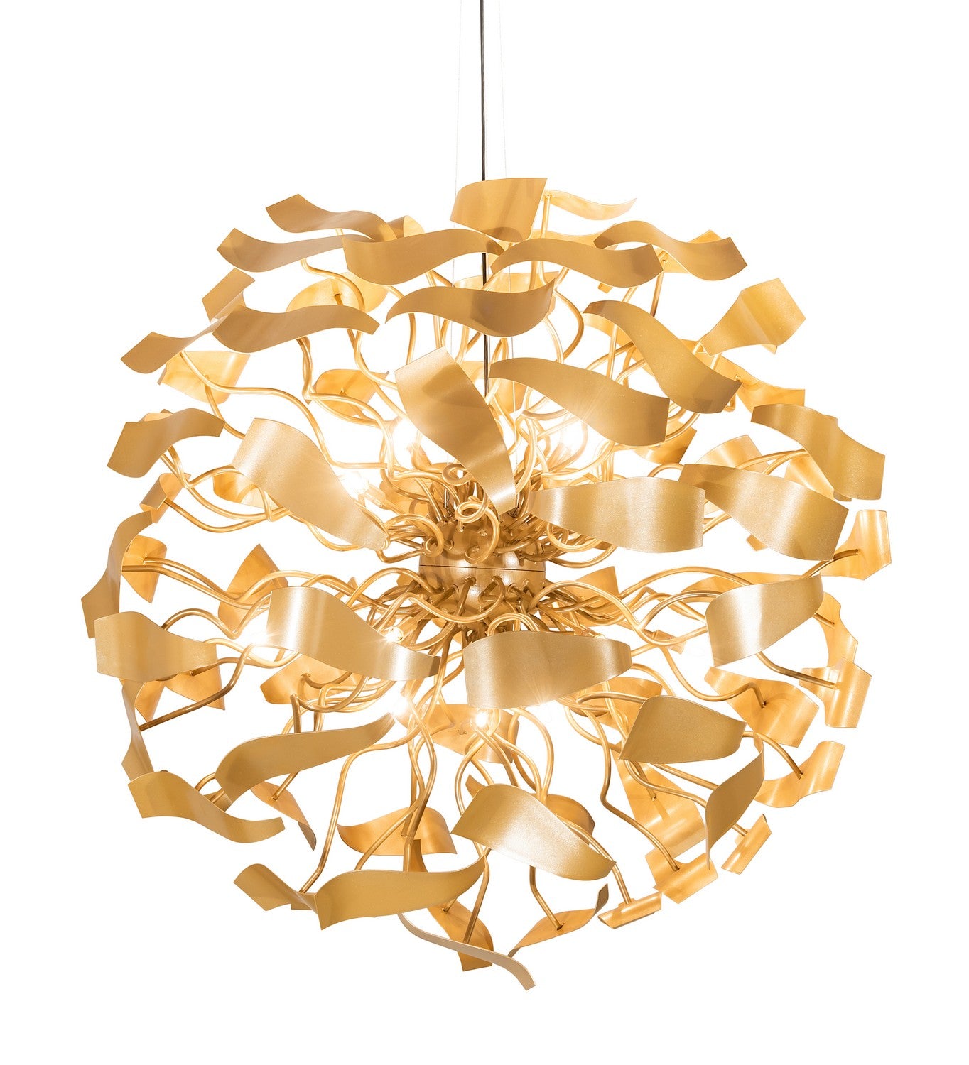 Meyda Tiffany - 201669 - 18 Light Chandelier - Muette - Champagne Metallic