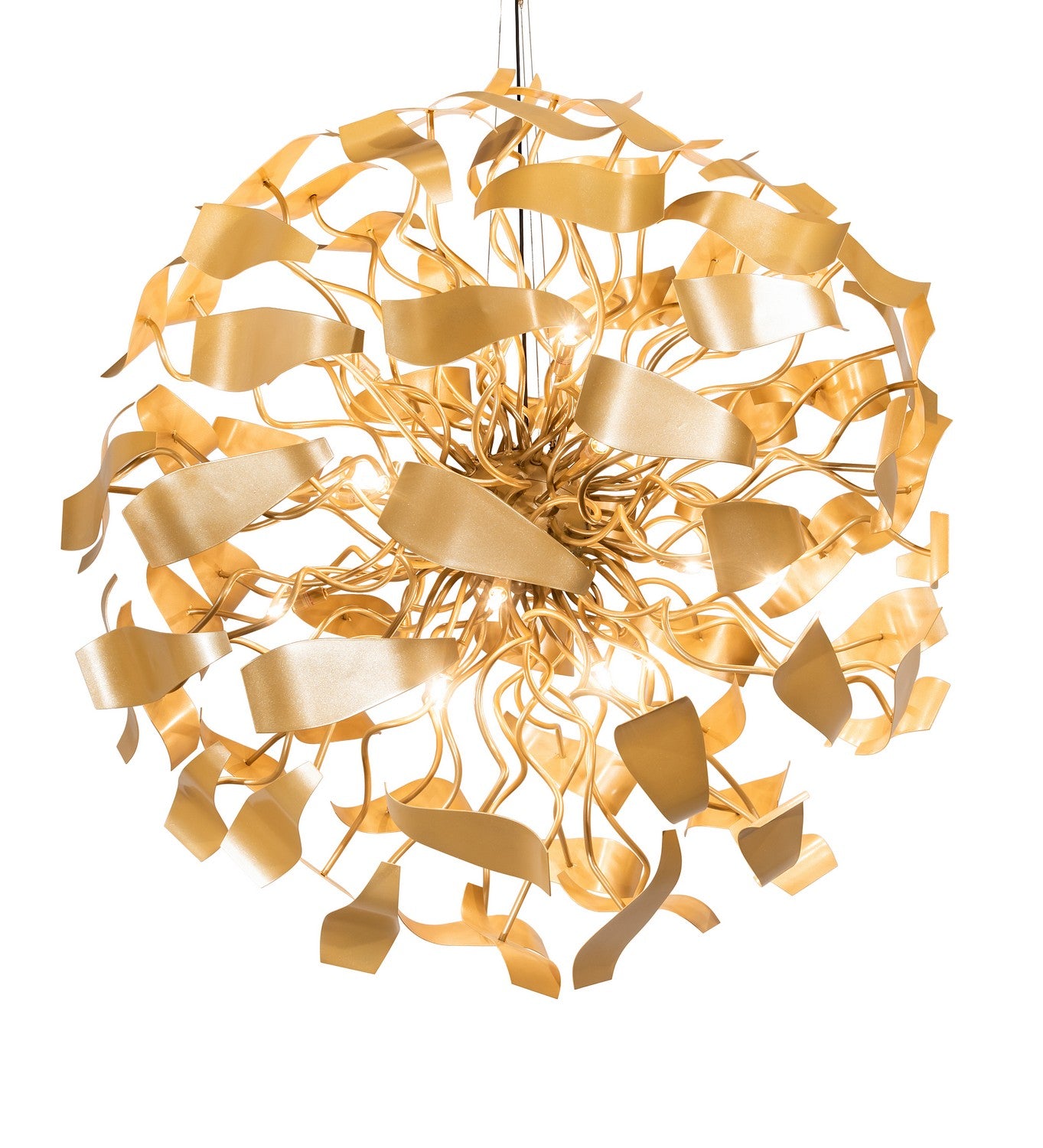 Meyda Tiffany - 201669 - 18 Light Chandelier - Muette - Champagne Metallic