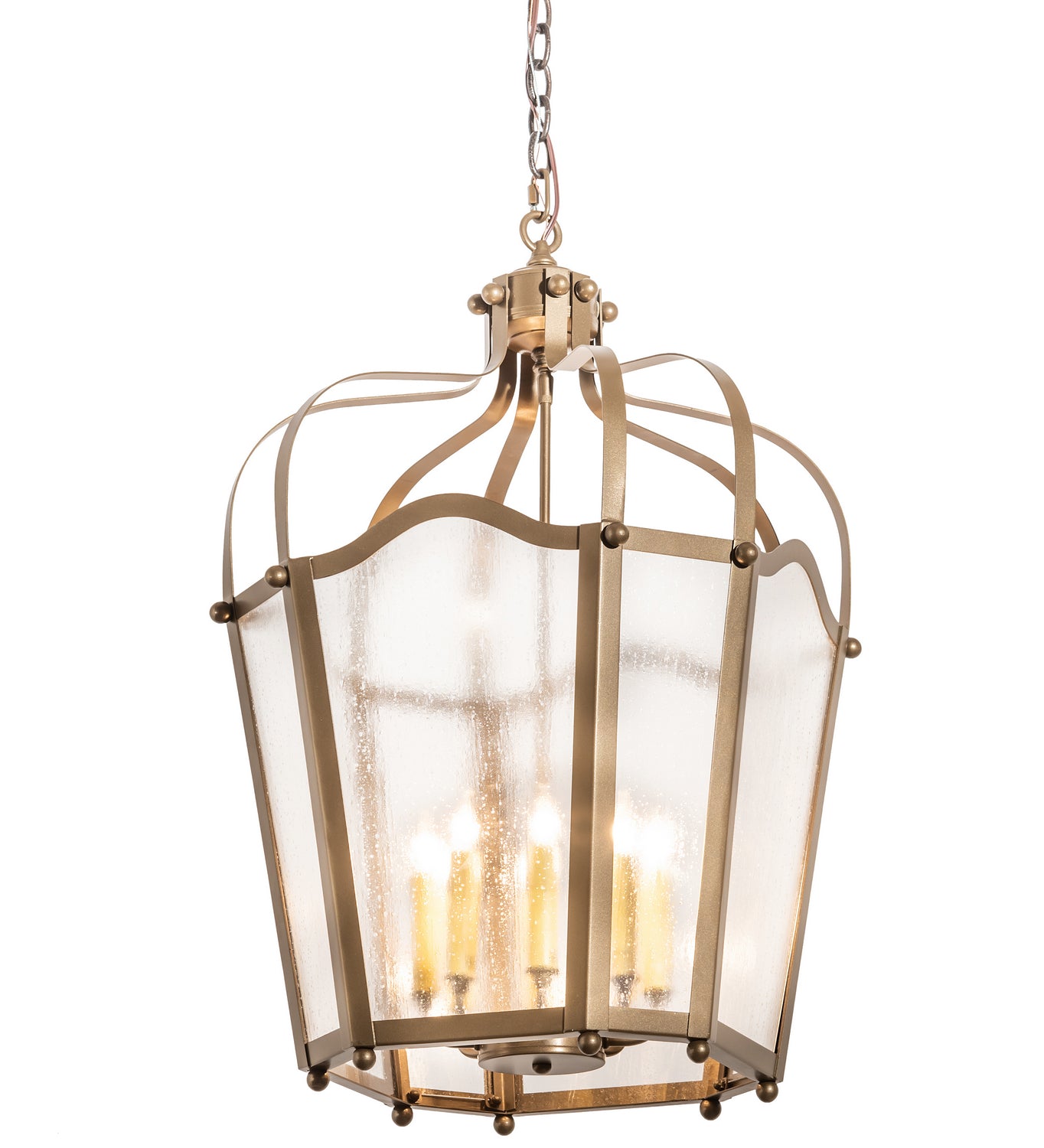 Meyda Tiffany - 202191 - Eight Light Pendant - Citadel - Brown Metallic