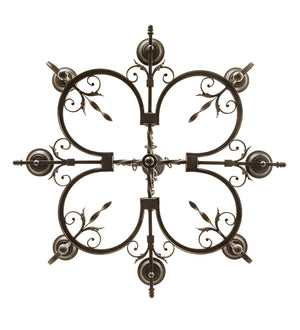 Meyda Tiffany - 204195 - Eight Light Chandelier - Andorra - Chestnut