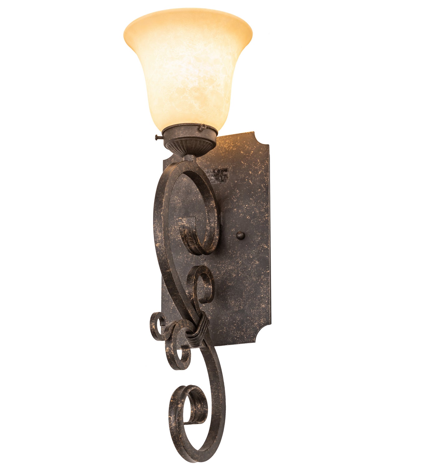 Meyda Tiffany - 204200 - One Light Wall Sconce - Thierry - Golden Bronze