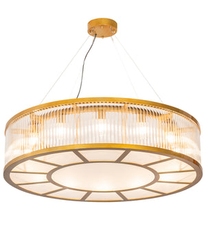 Meyda Tiffany - 204402 - 12 Light Pendant - Marquee - Matte Buttered Brass