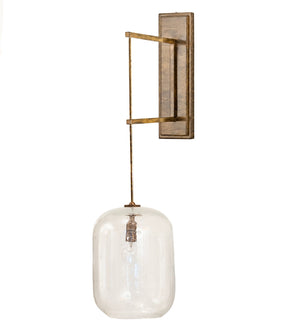 Meyda Tiffany - 205543 - One Light Wall Sconce - Pastilla - Brushed Brass