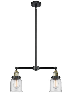 Innovations - 209-BAB-G52 - Two Light Island Pendant - Franklin Restoration - Black Antique Brass