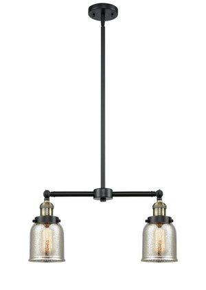 Innovations - 209-BAB-G58 - Two Light Island Pendant - Franklin Restoration - Black Antique Brass