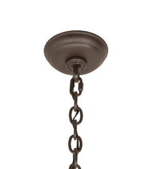 Meyda Tiffany - 210880 - Six Light Chandelier - Kenosha - Oil Rubbed Bronze