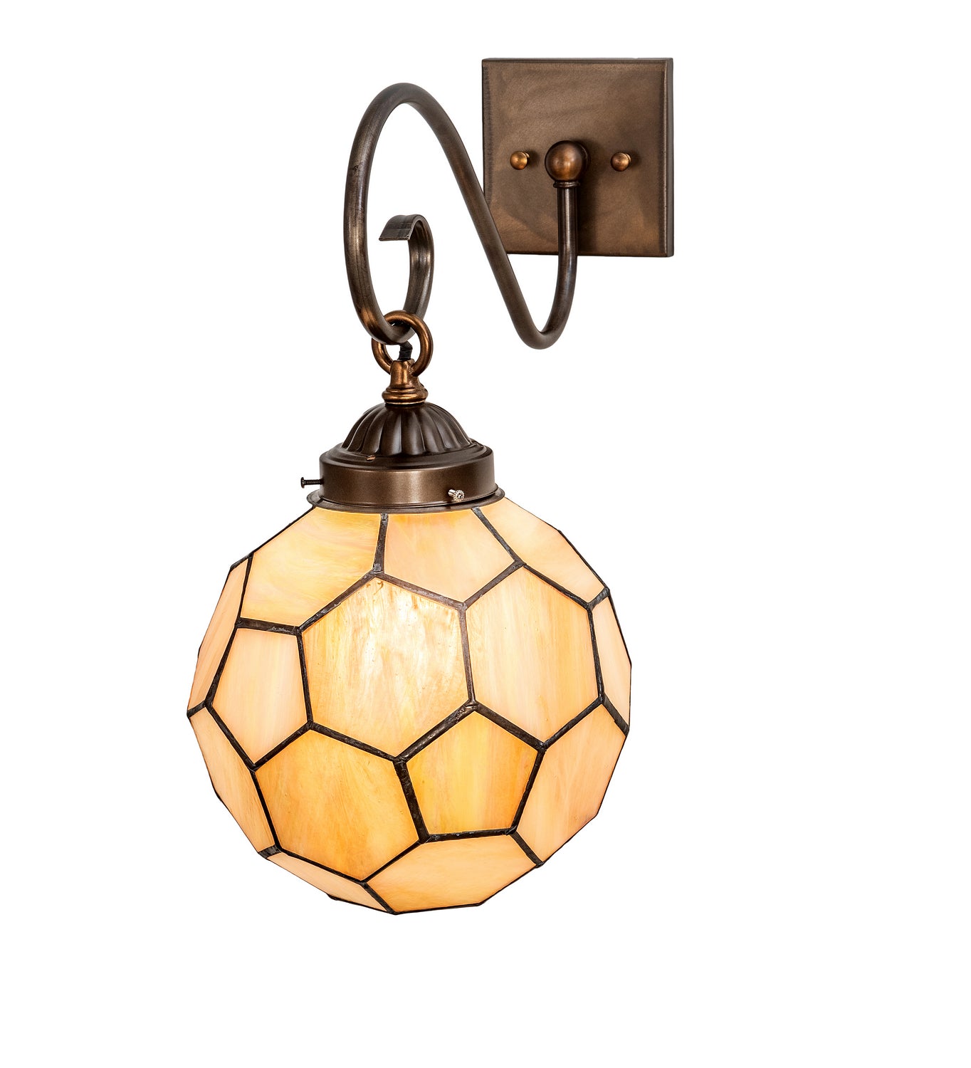 Meyda Tiffany - 212646 - One Light Wall Sconce - Pallavolo - Antique Copper