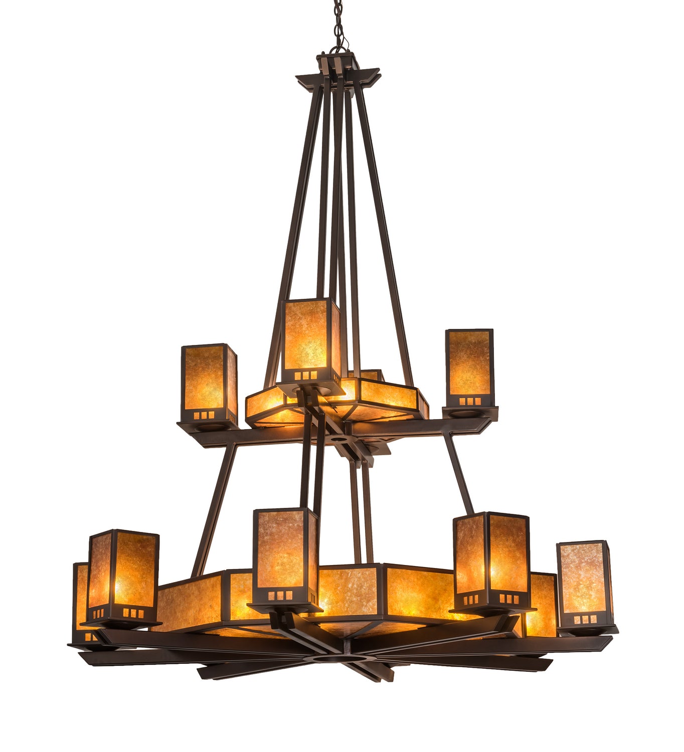 Meyda Tiffany - 213469 - 24 Light Chandelier - Avondale - Mahogany Bronze