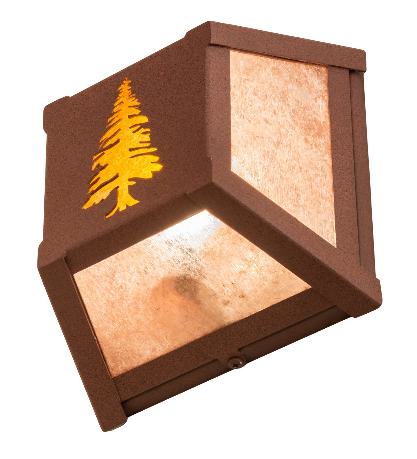 Meyda Tiffany - 213699 - One Light Wall Sconce - Tall Pines - Rust