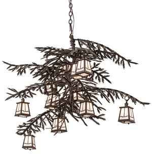 Meyda Tiffany - 213911 - 12 Light Chandelier - Pine Branch - Oil Rubbed Bronze