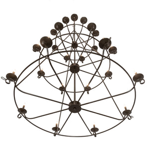 Meyda Tiffany - 214036 - 24 Light Chandelier - Estrella - Timeless Bronze