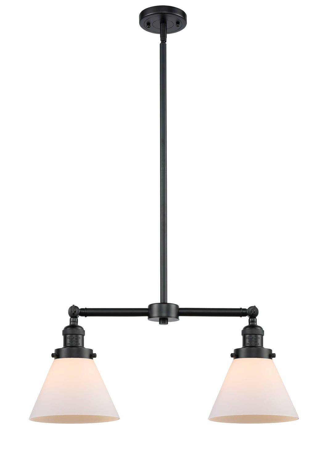 Innovations - 209-OB-G41 - Two Light Island Pendant - Franklin Restoration - Oil Rubbed Bronze