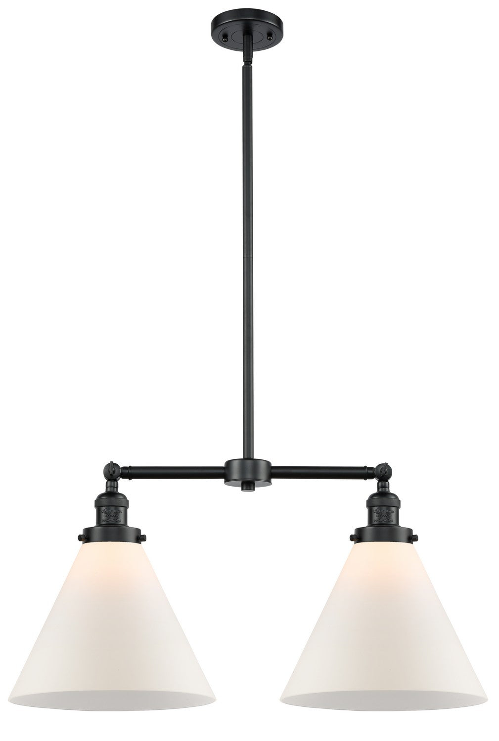 Innovations - 209-OB-G41-L - Two Light Island Pendant - Franklin Restoration - Oil Rubbed Bronze