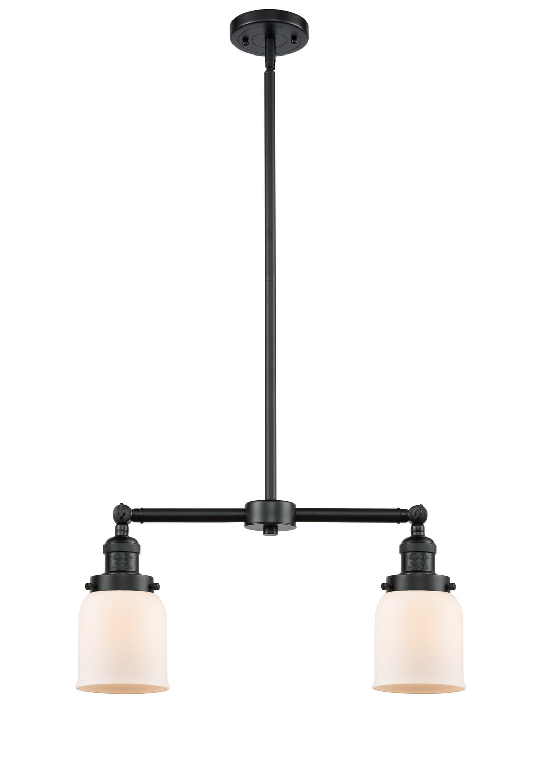 Innovations - 209-OB-G51 - Two Light Island Pendant - Franklin Restoration - Oil Rubbed Bronze