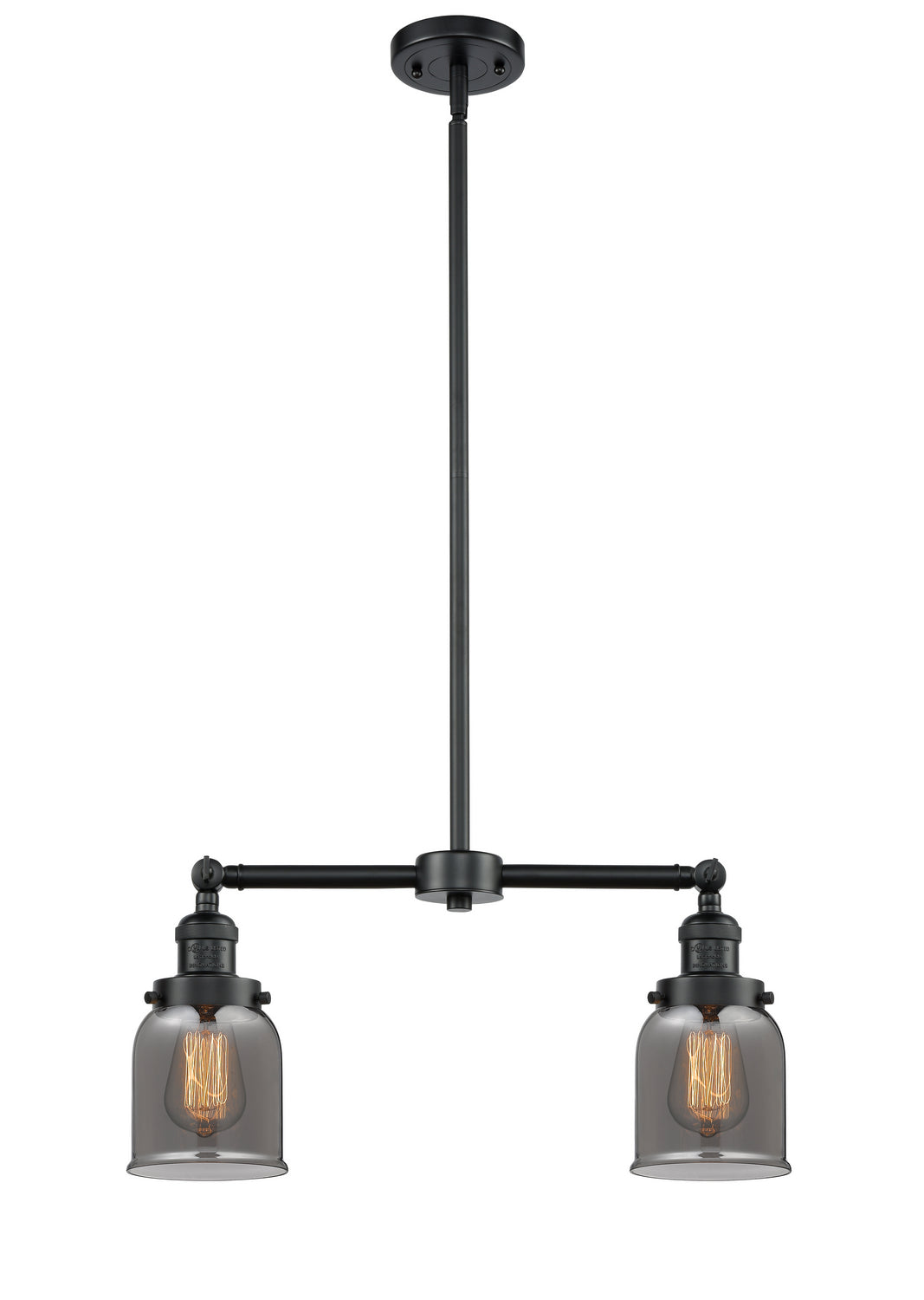 Innovations - 209-OB-G53 - Two Light Island Pendant - Franklin Restoration - Oil Rubbed Bronze