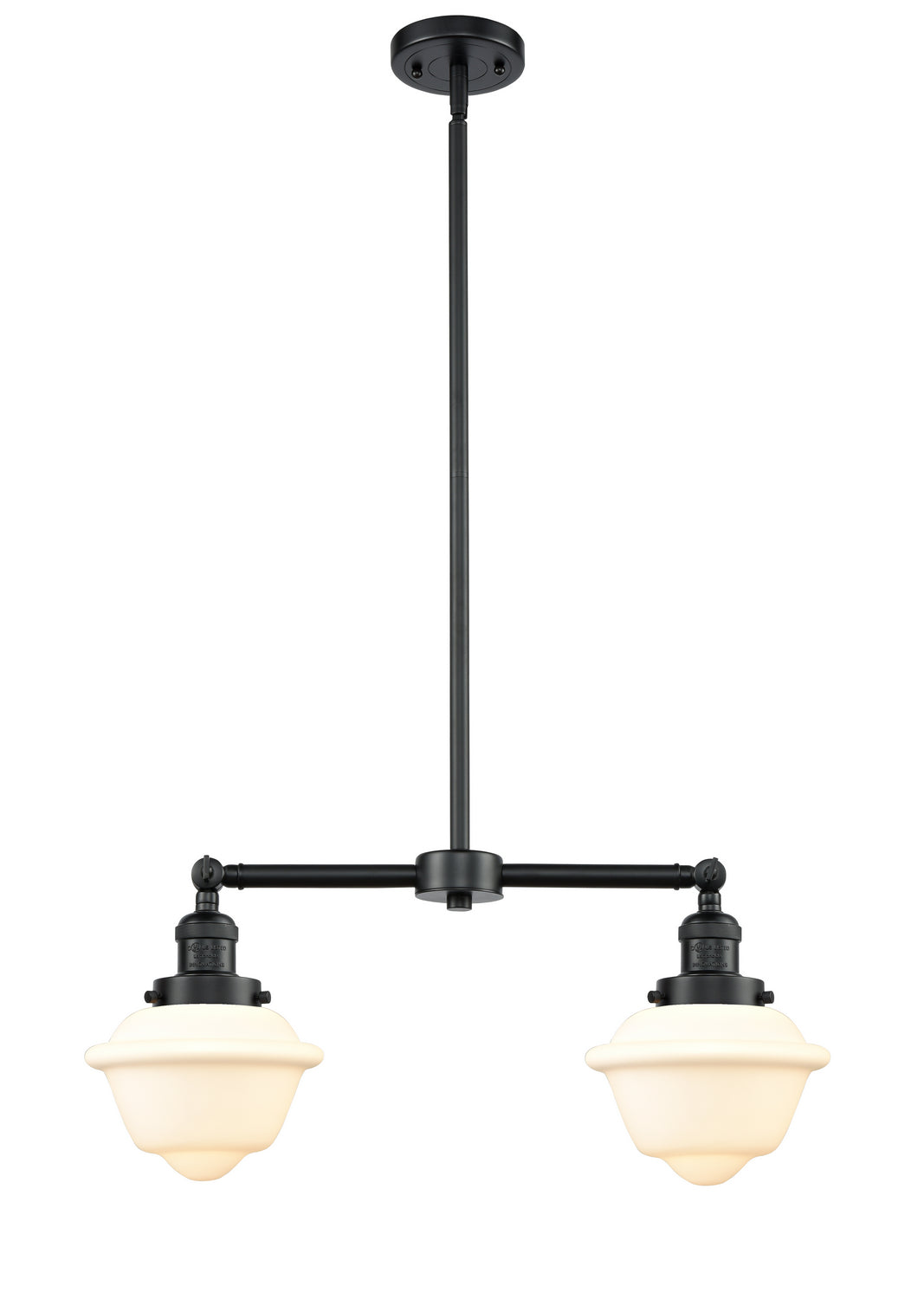 Innovations - 209-OB-G531 - Two Light Island Pendant - Franklin Restoration - Oil Rubbed Bronze