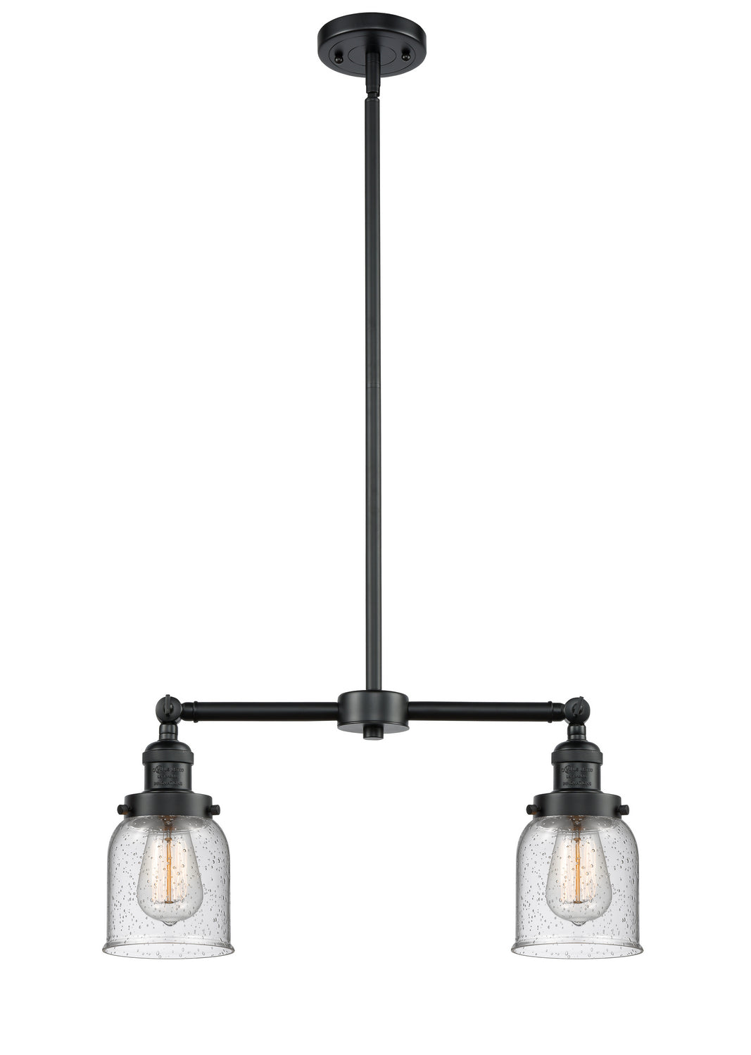 Innovations - 209-OB-G54 - Two Light Island Pendant - Franklin Restoration - Oil Rubbed Bronze