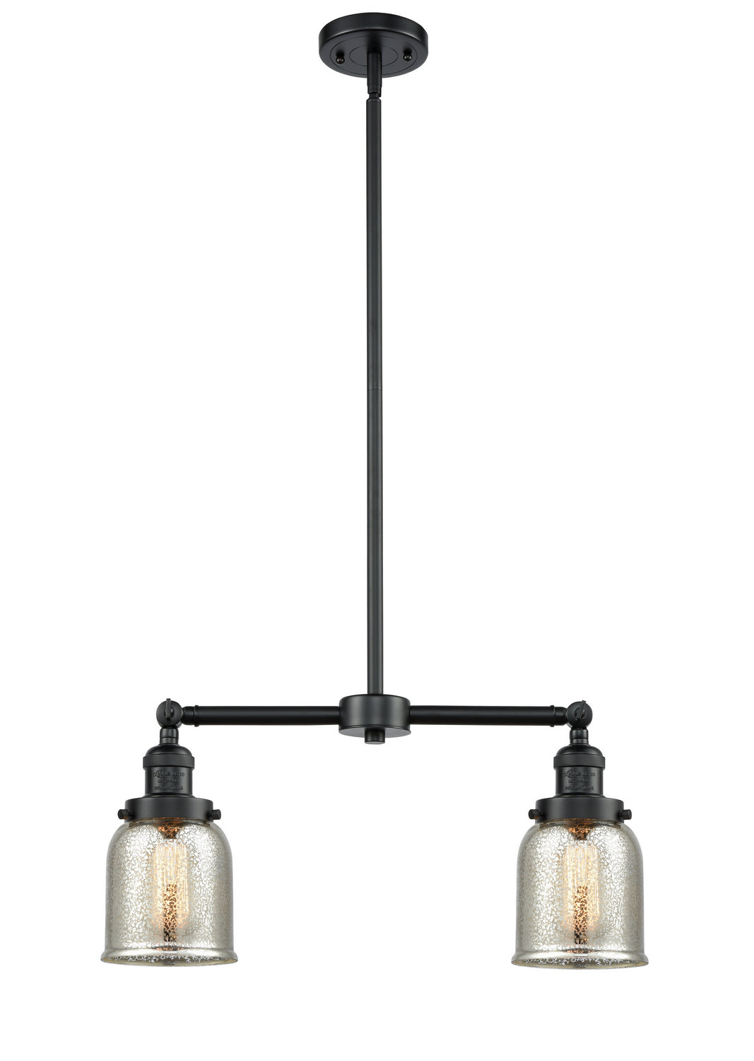 Innovations - 209-OB-G58 - Two Light Island Pendant - Franklin Restoration - Oil Rubbed Bronze