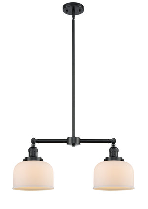 Innovations - 209-OB-G71 - Two Light Island Pendant - Franklin Restoration - Oil Rubbed Bronze