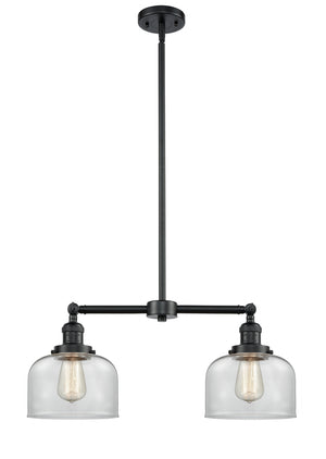 Innovations - 209-OB-G72 - Two Light Island Pendant - Franklin Restoration - Oil Rubbed Bronze