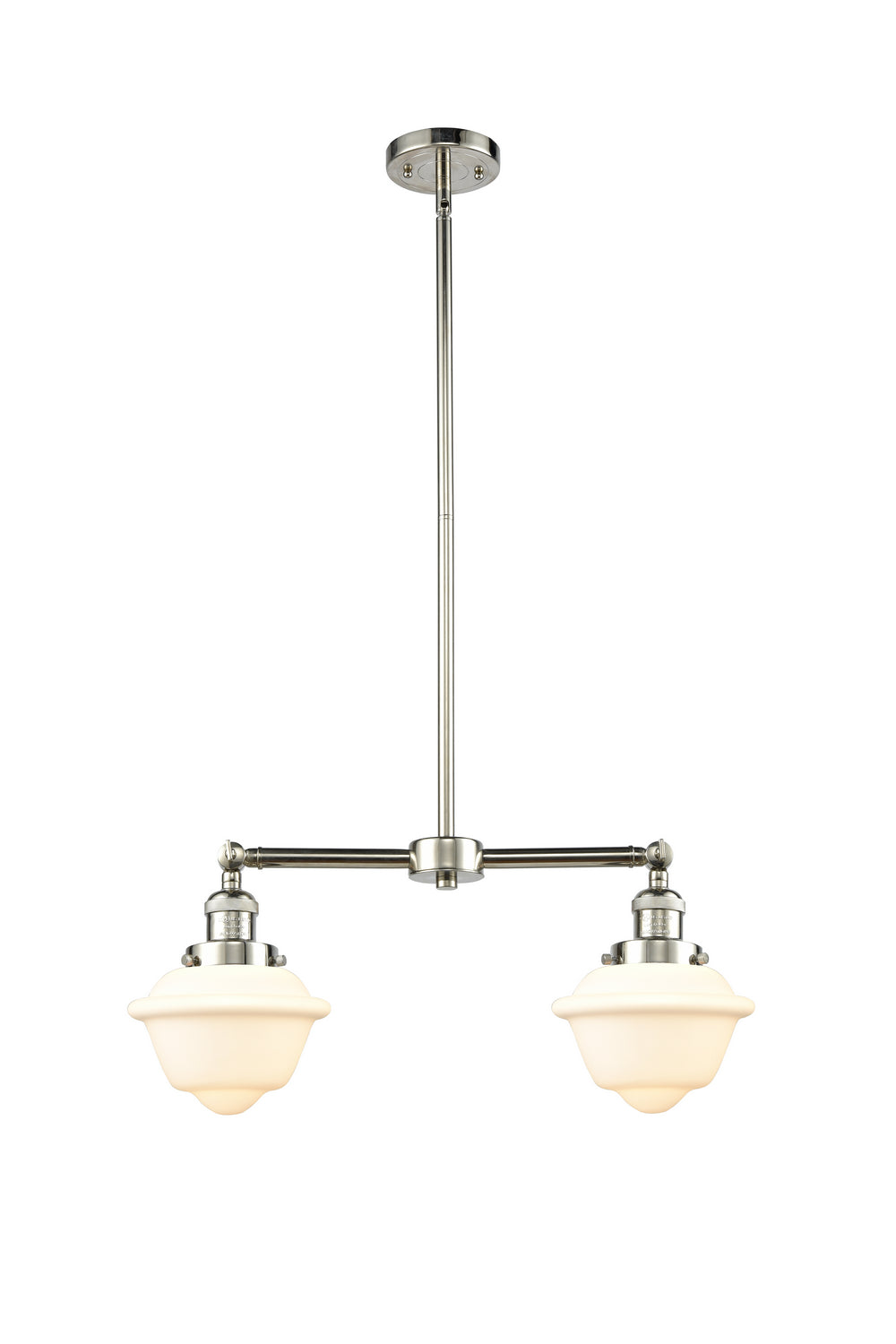 Innovations - 209-PN-G531 - Two Light Island Pendant - Franklin Restoration - Polished Nickel