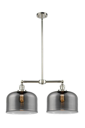 Innovations - 209-PN-G73-L - Two Light Island Pendant - Franklin Restoration - Polished Nickel