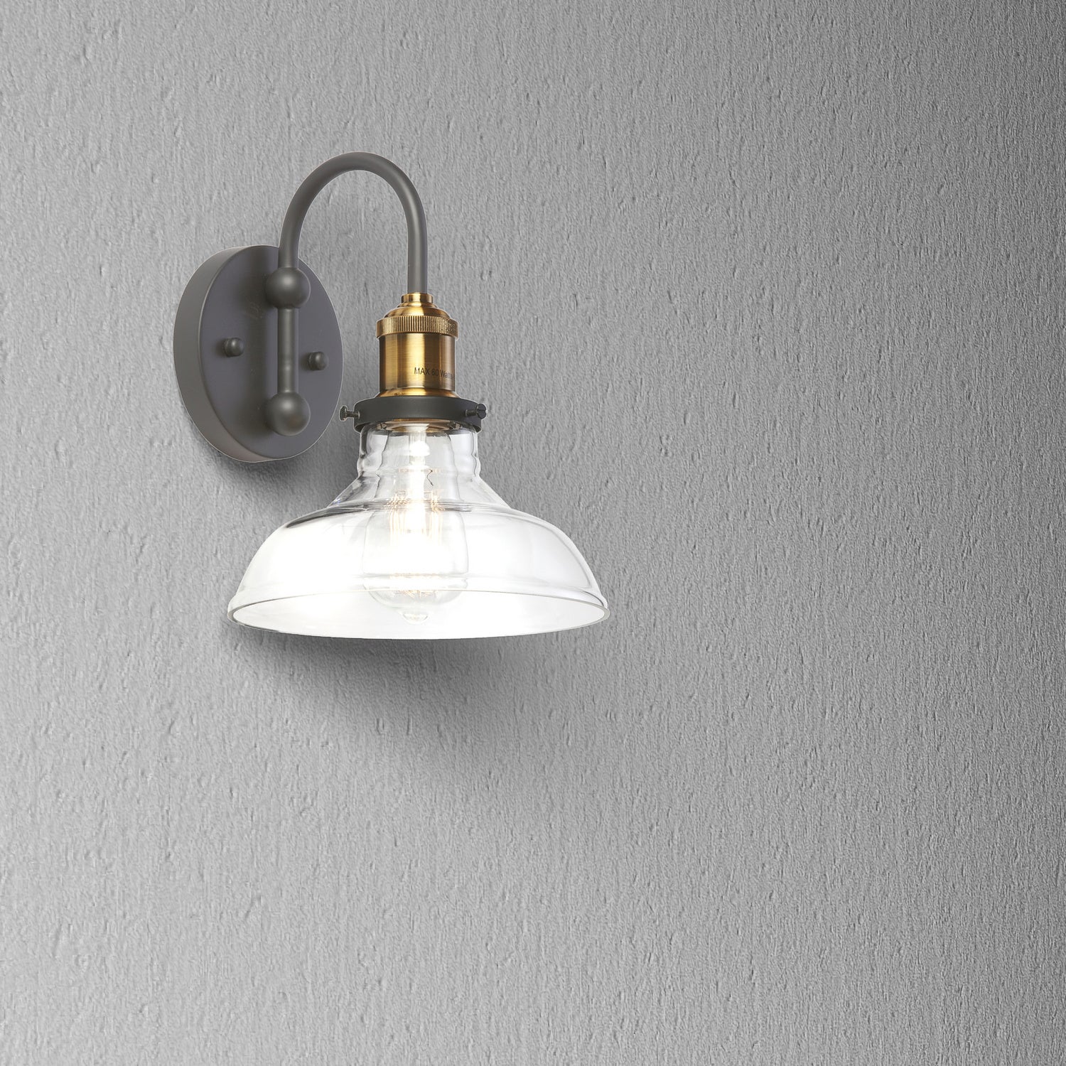 Dainolite Ltd - 410-61W-BAB - One Light Wall Sconce - Antique Brass