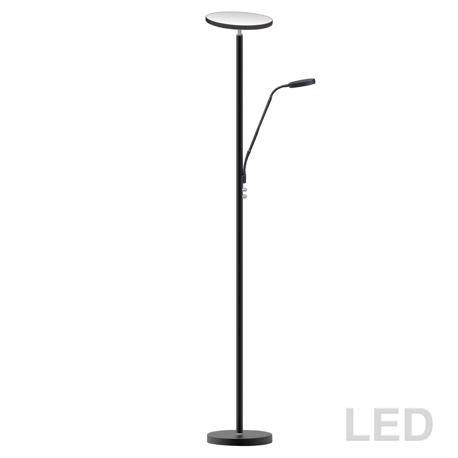 Dainolite Ltd - 801LEDF-SB - LED Floor Lamp - Sandy Black