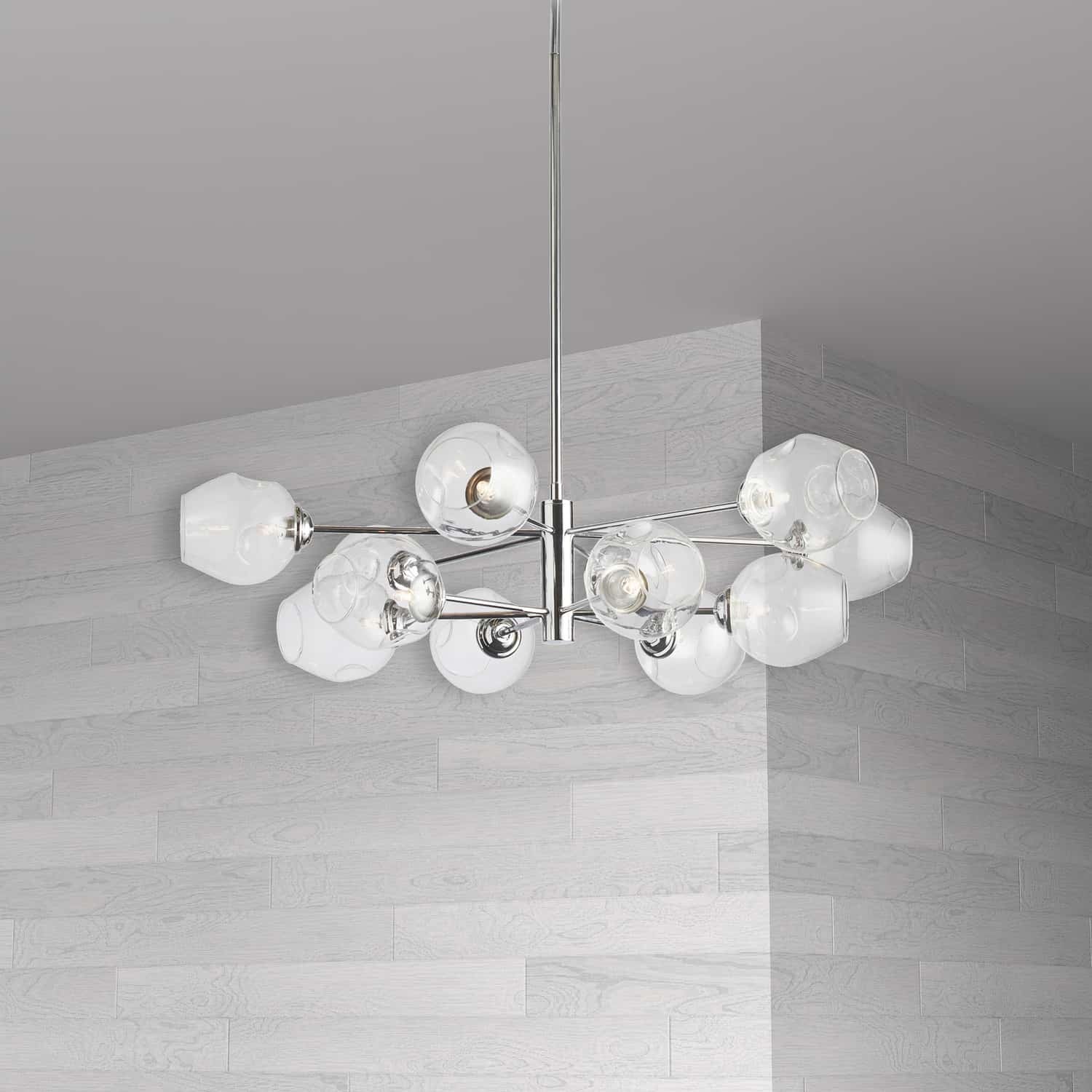 Dainolite Ltd - ABI-3312P-PC - 12 Light Pendant - Abii - Polished Chrome