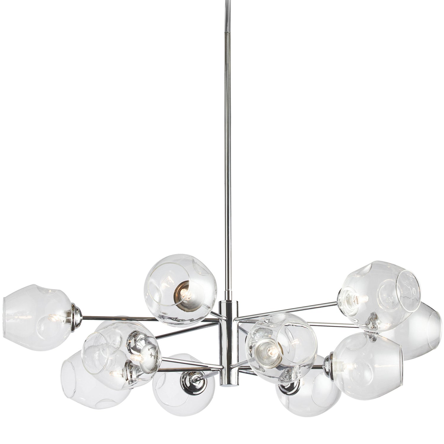 Dainolite Ltd - ABI-3312P-PC - 12 Light Pendant - Abii - Polished Chrome