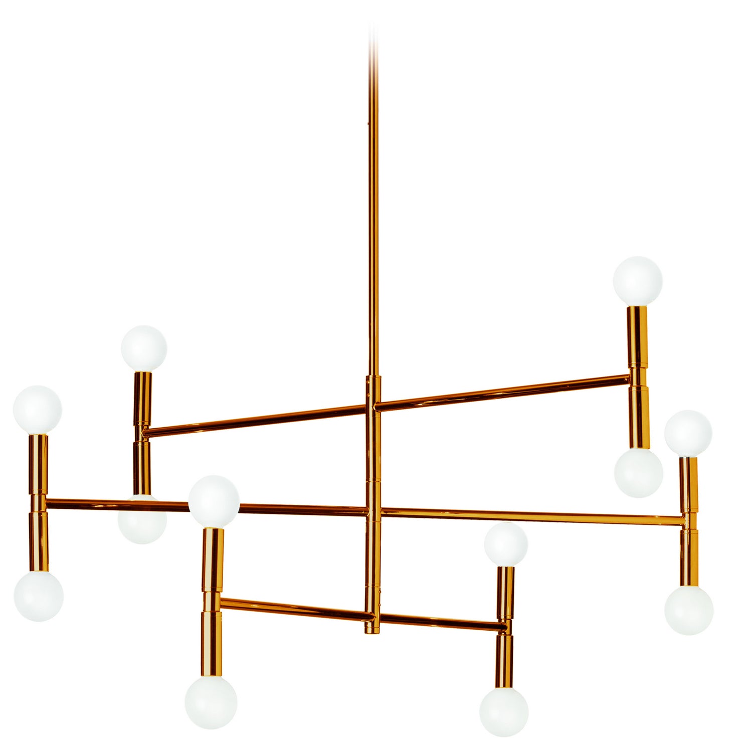 Dainolite Ltd - AVA-3012C-VB - 12 Light Chandelier - Ava - Vintage Bronze