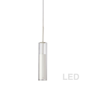 Dainolite Ltd - LUN-1LEDP-WH - LED Pendant - Luna - White