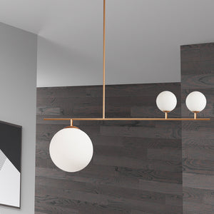 Dainolite Ltd - ORN-363P-GLD - Three Light Pendant - Orion - Gold