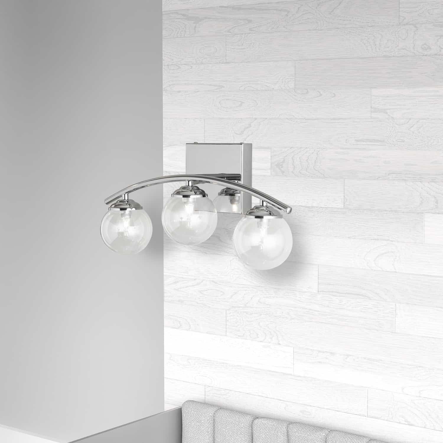 Dainolite Ltd - V13-203W-PC - Three Light Vanity Fixture - Polished Chrome