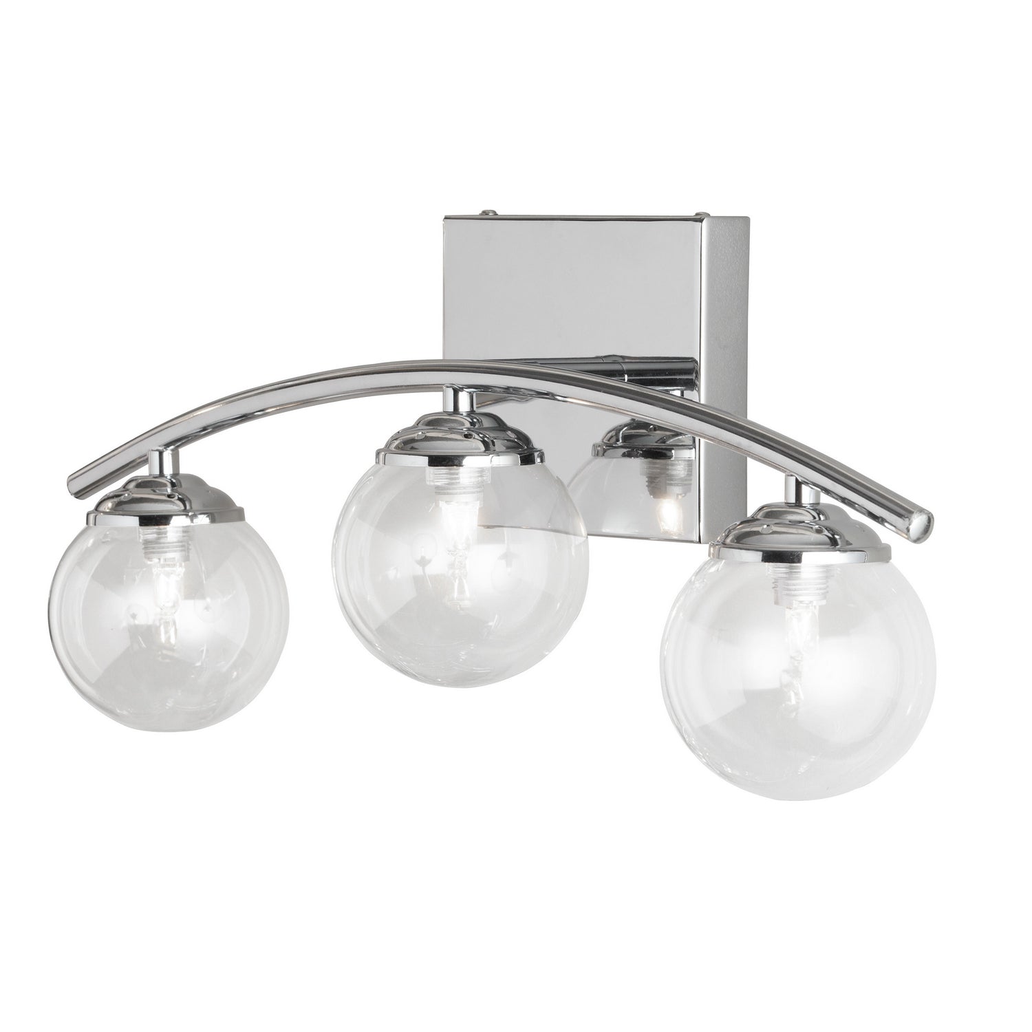 Dainolite Ltd - V13-203W-PC - Three Light Vanity Fixture - Polished Chrome