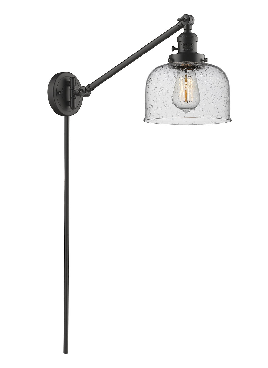 Innovations - 237-OB-G74-LED - LED Swing Arm Lamp - Franklin Restoration - Oil Rubbed Bronze