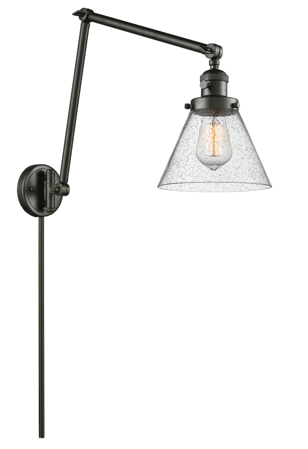 Innovations - 238-OB-G44-LED - LED Swing Arm Lamp - Franklin Restoration - Oil Rubbed Bronze