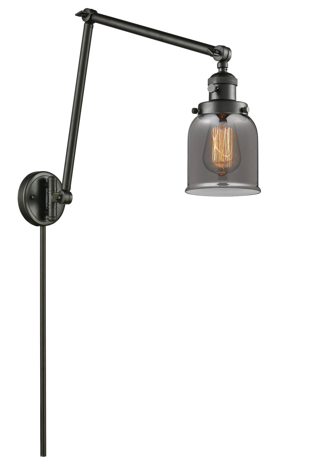 Innovations - 238-OB-G53-LED - LED Swing Arm Lamp - Franklin Restoration - Oil Rubbed Bronze