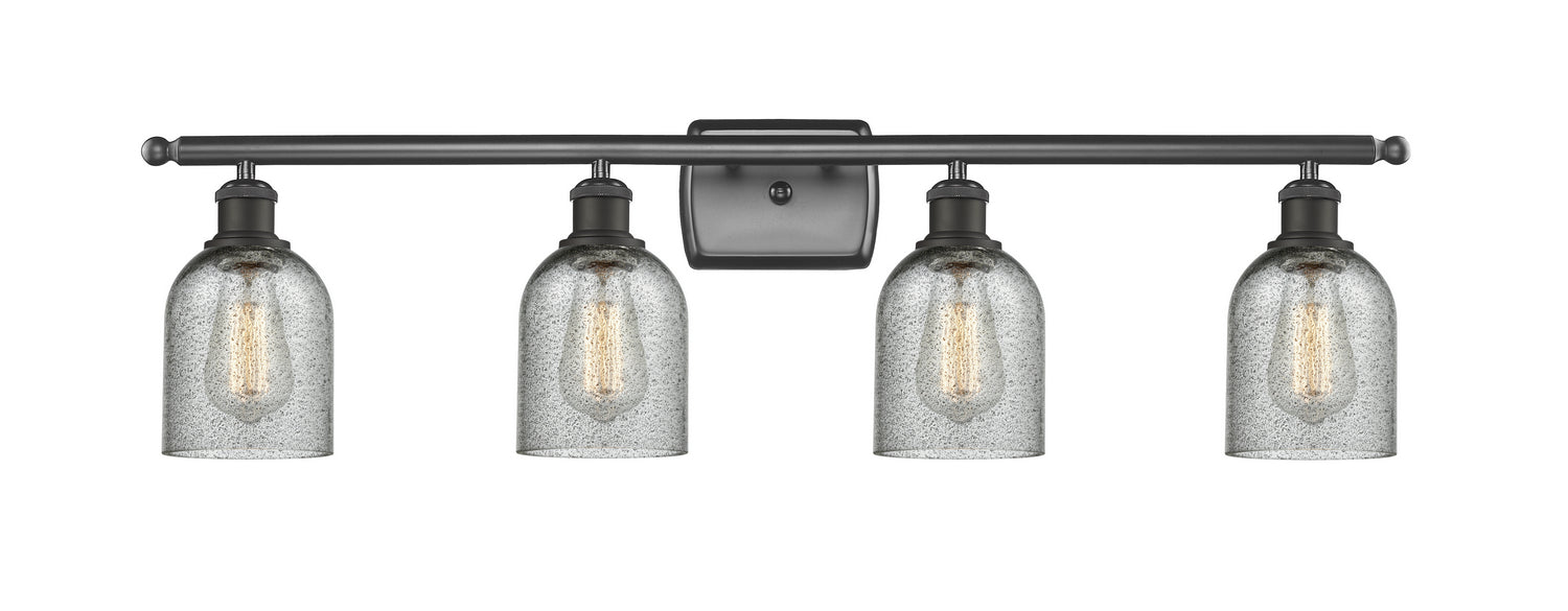 Innovations - 516-4W-OB-G257 - Four Light Bath Vanity - Ballston - Oil Rubbed Bronze