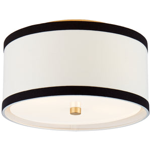 Visual Comfort Signature - KS 4070G-L/BL - Two Light Flush Mount - Walker - Gild