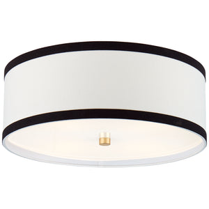 Visual Comfort Signature - KS 4071G-L/BL - Four Light Flush Mount - Walker - Gild