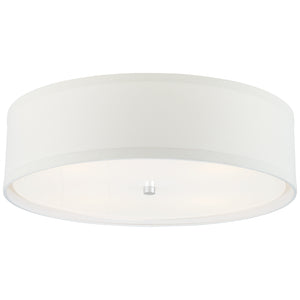 Visual Comfort Signature - KS 4072BSL-L - Four Light Flush Mount - Walker - Burnished Silver Leaf