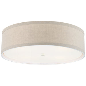 Visual Comfort Signature - KS 4072LC-NL - Four Light Flush Mount - Walker - Light Cream